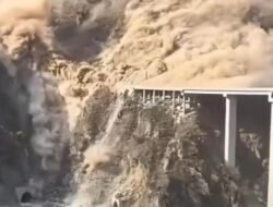 Ambruknya Jembatan Hongqi China Didahului Retakan dan Pergeseran Tanah