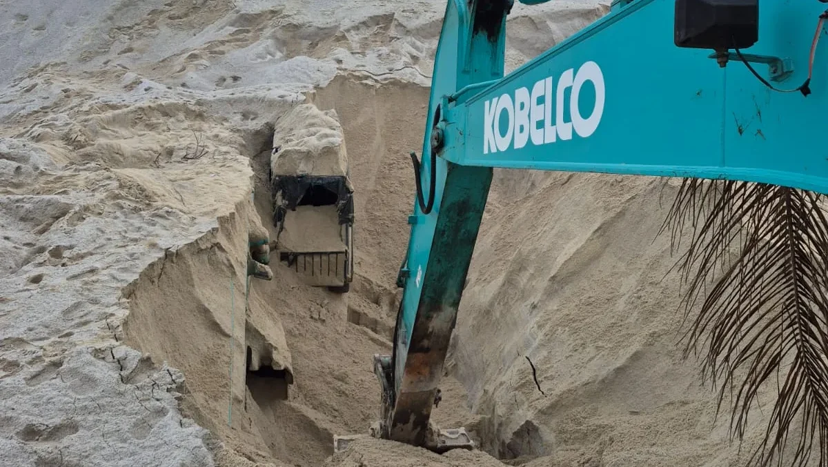 Satgas PKH Mengamankan Alat Berat yang Dikubur Sedalam Enam Meter di Wilayah Kecamatan Lubur Besar, Bangka Tengah, Senin (24/11/2025) (Istimewa)