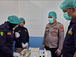 Sidokes Polresta Pontianak Rutin Cek Keamanan Pangan Program Makanan Bergizi