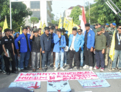 Kecewa Tak Ditemui Kejati, PMII Kalbar Ancam Bawa Massa Lebih Banyak