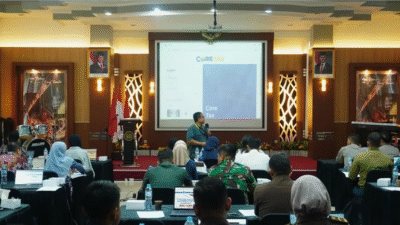 Suasana Kelas Pajak Edukasi Coretax SPT Tahunan yang digelar Kanwil DJP Kalbar untuk para bendahara instansi pemerintah. (Dok. Instagram/@pajakkalbar)