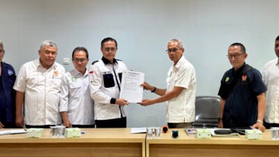 "Syarif-Melvin-Daftar-Calon-ketua-KONI-Kalbar"