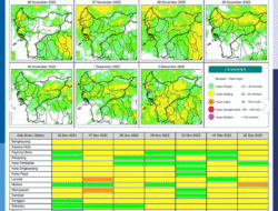 Prakiraan Cuaca Kalbar Hari Ini: Sebagian Besar Wilayah Kalbar Diguyur Hujan