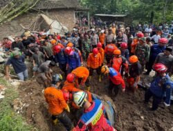 Longsor di Kecamatan Bendungan Trenggalek, 4 Tewas dan 1 Luka Berat