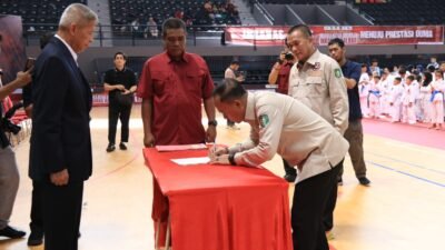 Wakil Gubernur Kalbar, Krisantus Kurniawan dilantik sebagai Ketua Umum INKANAS Kalimantan Barat. (Dok. Ist)