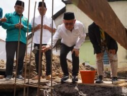 Edi Kamtono Letakkan Batu Pertama Sekretariat DPD LDII Pontianak