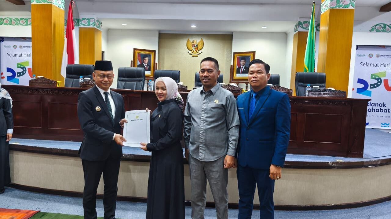 Penyampaian Jawaban Wali Kota Pontianak atas pandangan Fraksi-fraksi DPRD Kota Pontianak terhadap Ranperda APBD Tahun Anggaran 2026.