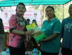 Buka Pasar Murah, Karolin Justru ‘Tantang’ Warga Air Besar Manfaatkan Pekarangan Rumah