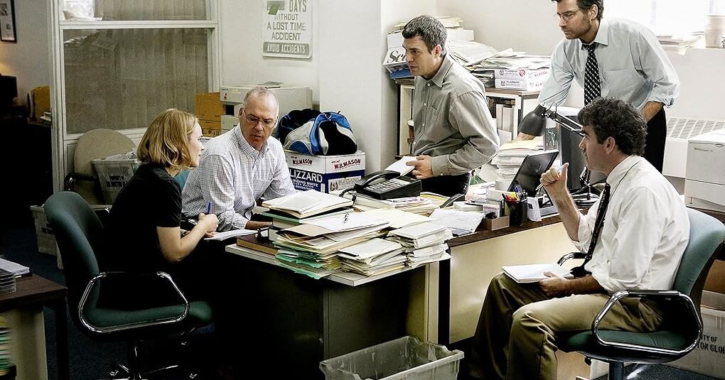 "Dari Spotlight hingga All the President's Men, ini 5 rekomendasi film tentang jurnalis terbaik yang menunjukkan kerja investigasi dan dilema etika pers."