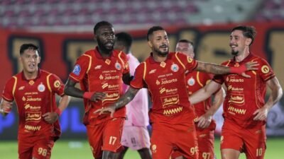 Hasil Super League: Persija Comeback Tundukkan Persik 3-1