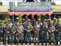 Harmoni Dua Negara, Pasukan Elite RI-Malaysia Rapatkan Barisan di Entikong