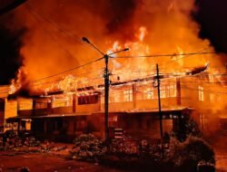 12 Ruko di Putussibau Ludes Terbakar, Titik Panas Terpantau Nihil