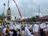 Pura Amartha Giri Buana Dipadati Jemaah, Perayaan Kuningan di Kayong Utara Berjalan Khidmat