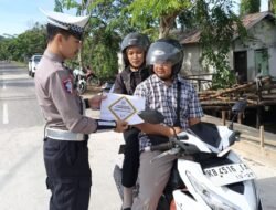 Awas Kena Tilang! Razia Kendaraan Digelar di Simpang 4 Pol PP Sukadana, Ini Sasaran Utamanya