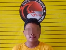 Tak Kapok Penjara, Residivis di Ngabang Kembali Diciduk Simpan 14 Paket Sabu di Lemari TV