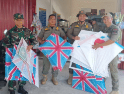 Tak Kapok Meski Ribuan Dibakar, Satpol PP Kembali Sita Puluhan Layangan di Pontianak Timur