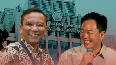 "Kejagung resmi cekal 5 orang ke luar negeri terkait skandal korupsi pajak. Eks Dirjen Pajak Ken Dwijugiasteadi dan Bos Djarum Victor Hartono masuk daftar."