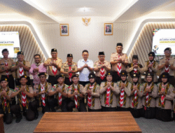 Edi Kamtono Lepas 24 Pramuka ke Sintang, Ingatkan Misi Persaudaraan sebagai Kekuatan Bangsa