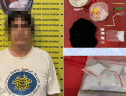 Gerebek Rumah di Kinjil Pesisir, Polres Ketapang Ringkus Pengedar Sabu Usia 53 Tahun