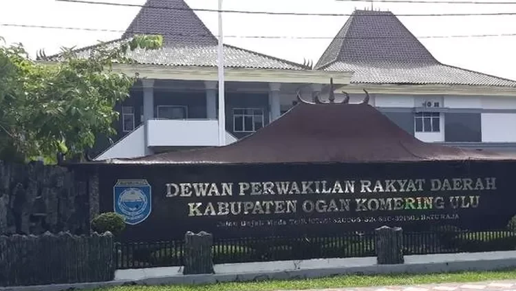 Gedung DPRD Kabupaten OKU, Sumsel.