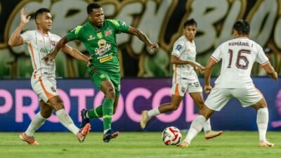Hasil Persebaya vs Borneo FC di Liga 1: Gol Malik Risaldi Selamatkan Bajul Ijo dari Kekalahan