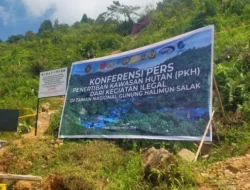 Gakkum Kemenhut Tutup Paksa Puluhan Lubang Emas Ilegal di Kawasan Konservasi TNGHS Lebak