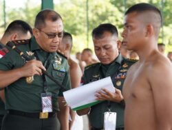 Pangdam XII/Tpr Pimpin Sidang Pantukhir, Cari Calon Tamtama Berkarakter Militan