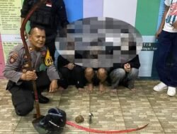 Bawa Celurit dan Molotov Hendak Tawuran, 3 Remaja di Terminal Induk Diamankan Polres Singkawang
