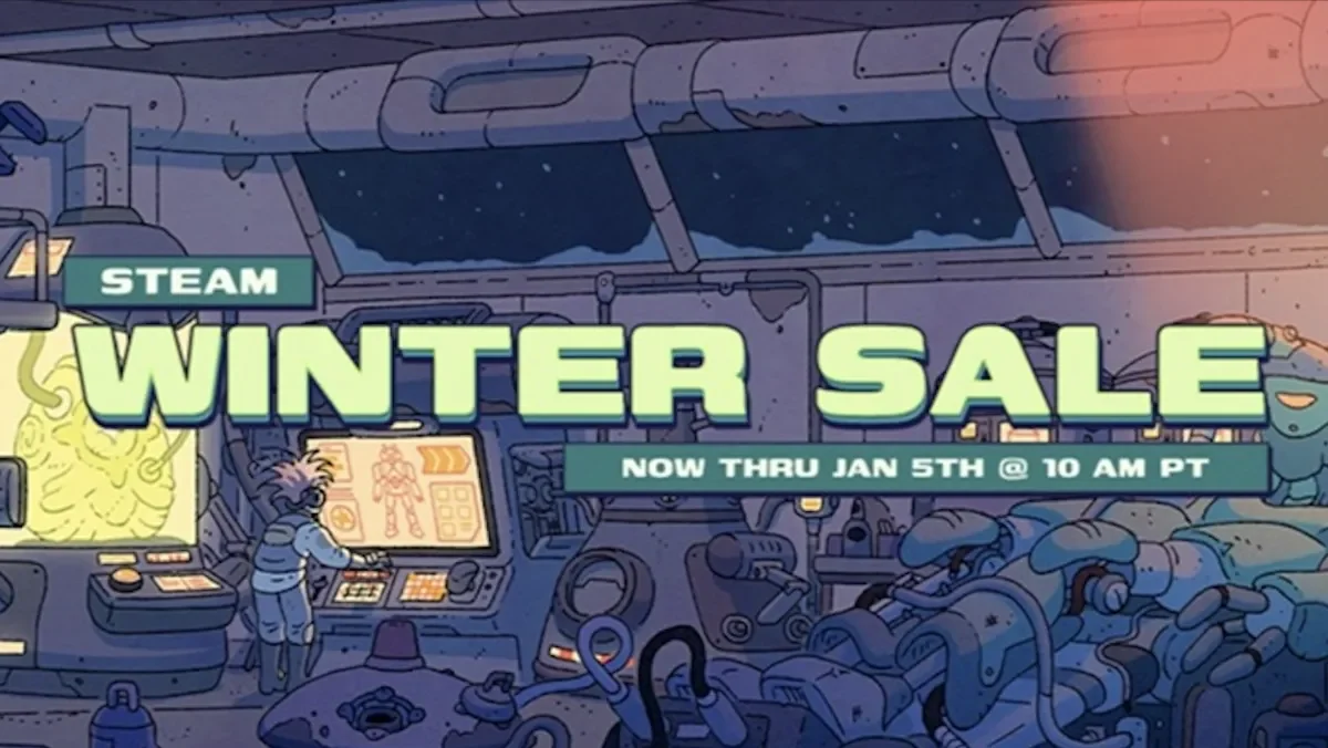 Poster "Winter Sale" platform Steam 2025 (Dok. Steam)