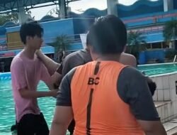 Terekam CCTV Sempat Lambaikan Tangan, Ini Kronologi Pelajar Tenggelam di Kolam Renang JC Oevang Oeray