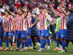 Menang Tipis 2-1 di Kandang, Koke dan Griezmann Bawa Atletico Madrid Amankan Tiga Poin