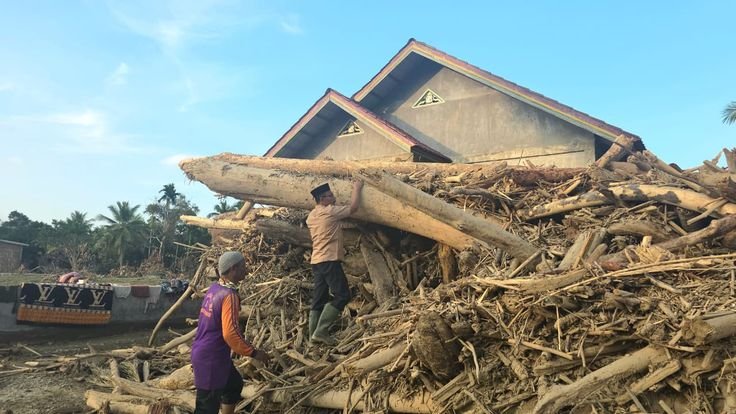 Kondisi permukiman warga pasca bencana yang melanda Aceh (Dok. Ist)