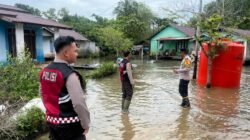"Banjir rob dengan ketinggian hingga 75 cm merendam 5 ruas jalan di Sukadana, Kayong Utara. BMKG peringatkan potensi pasang puncak sore ini."