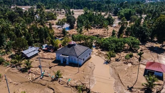 Banjir yang melanda kawasan Sumatera (Dok. Ist)