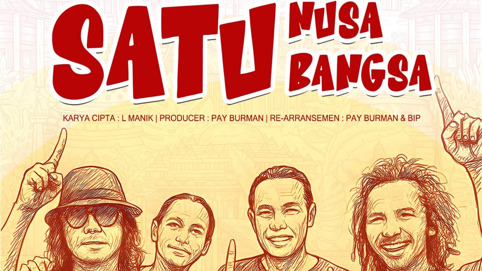 BIP Band rilis ulang lagu Satu Nusa Satu Bangsa dalam album 10 Windu Indonesia. Pay Burman sebut ini respons atas dinamika dan bencana sepanjang 2025.