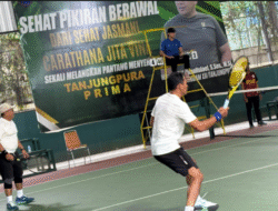Tumbangkan Bulog 9-7, Duet Yusnaldi-Budi Bawa Pemkot Pontianak Juara Tenis Pelti se-Kalbar