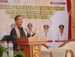 Buka Seminar Kajian Akademis, Gubernur Ria Norsan Dukung Penuh Pembentukan Provinsi Kapuas Raya