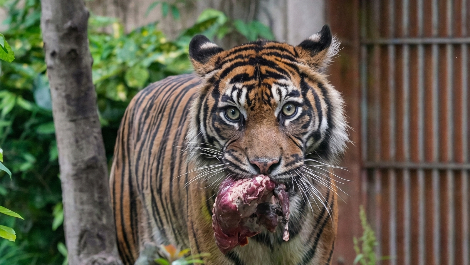 Sebagai karnivora, Harimau Sumatra sangat bergantung pada ketersediaan satwa mangsa. Krisis mangsa di hutan dapat mendorong mereka masuk ke permukiman dan memicu konflik. (Dok. Ist)