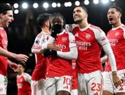 Hasil Liga Inggris: Arsenal Libas Aston Villa 4-1, Meriam London Tutup Tahun di Puncak Klasemen