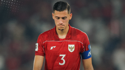 Jay Idzes, bek Timnas Indonesia dan Sassuolo, yang dikabarkan menjadi incaran klub raksasa Italia AC Milan dengan nilai transfer fantastis. (Dok. Timnas Indonesia)