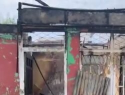 Diduga Akibat Arus Pendek, Rumah Kosong di Pontianak Tenggara Hangus Terbakar
