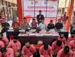 Ungkap 24 Kasus Narkotika, Polda Kalbar Sita 7,9 Kg Sabu dan Tangkap 30 Tersangka