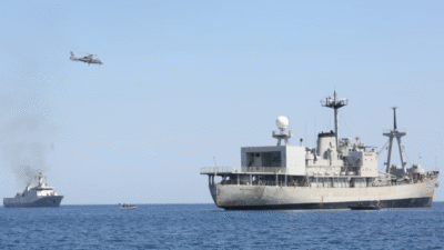 Menolak Tua, KRI Multatuli-561 Kini Punya Hangar Baru untuk Dukung Operasi Udara