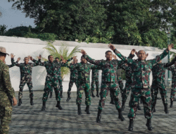 Loreng Hijau di Bangsal Kamandungan: Cara Unik TNI AL Gembleng Mental Abdi Dalem Komcad Keraton Yogya