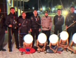 Bawa Celurit dan Stik Golf, 5 Remaja Hendak Tawuran di Pontianak Selatan Diamankan Polisi