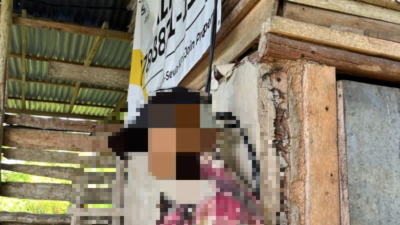 Warga Senggiring Gempar, Penemuan Mayat Pria Tergantung di Bekas Gudang Batako