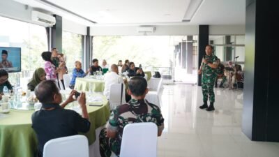 Pangdam XII/Tanjungpura gelar silaturahmi dengan media Kalbar jelang 2026. Ajang perkuat sinergi dan pemberian penghargaan lomba jurnalistik TMMD ke-126.