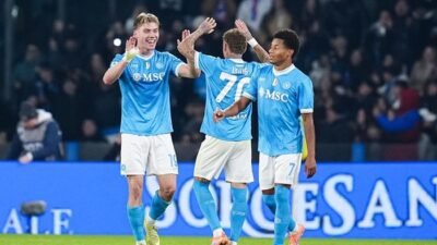 Partenopei Kembali ke Puncak: Napoli Kalahkan Juventus 2-1 Berkat Dua Gol Rasmus Hojlund