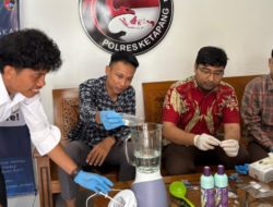 Wujud Transparansi Hukum, Polres Ketapang Musnahkan Puluhan Gram Sabu Sitaan dari Tiga Kasus