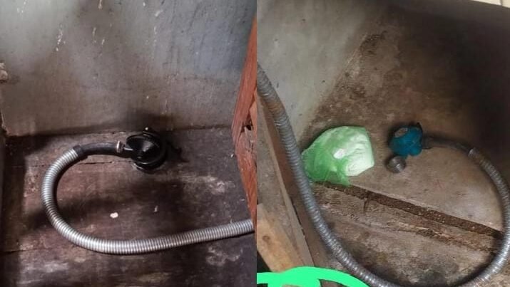 "Warga Sepakat II Pontianak kembali resah. Pencurian gas elpiji 3kg di Kost Bunda Gang Anggrek terjadi untuk ketiga kalinya, kali ini pelaku nekat naik ke lantai dua."